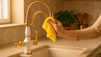نگهداری و افزایش عمر شیرآلات آشپزخانه
