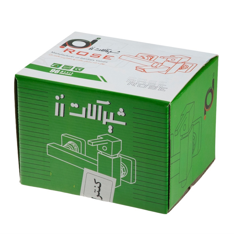 شیر حمام رز مدل بامبو پلاس به همراه علم دوش حمام