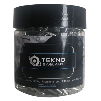 میخ پرچ تکنو باغلانتی مدل Tekno-5x21-80 مجموعه 80 عددی