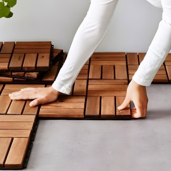 کفپوش مدل ترموود سایز 30x30 سانتیمتر