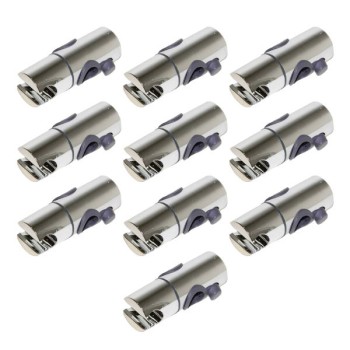 نگهدارنده سردوش حمام دینا مدل DN-4000601 بسته 10 عددی