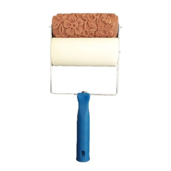 غلتک نقاشی  کد GR30  به همراه فوم و دسته سایز 6 اینچ
