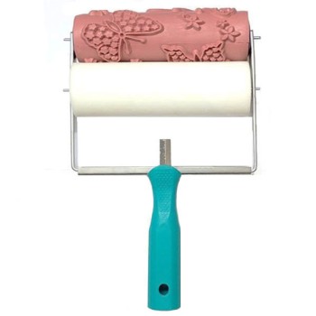 غلتک نقاشی کد GR25 به همراه فوم و دسته سایز 6 اینچ
