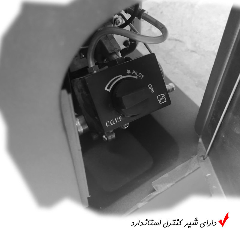 بخاری گازی 14 هزار مدل جنرال آجری