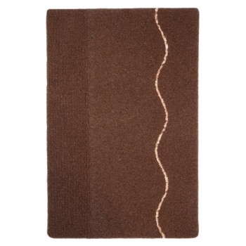 موکت ظریف مصور طرح اروند زمینه قهوه ای کد 8731