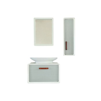 ست کابین و روشویی مدل جگوار به همراه باکس و آینه