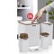 ست سرویس بهداشتی 5 پارچه اقیانوس مدل OKY-4613SQUARE