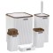 ست سرویس بهداشتی 5 پارچه اقیانوس مدل OKY-4613SQUARE