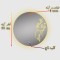 آینه سرویس بهداشتی کد 80 LA01