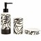 ست سرویس بهداشتی سه پارچه کاراجا هوم مدل Zebra گورخری
