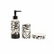 ست سرویس بهداشتی سه پارچه کاراجا هوم مدل Zebra گورخری