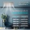 کولر آبی 5500 آبسال مدل AC55R ریموت دار
