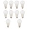 لامپ LED بروکس 10 وات مدل A60 پایه E27 بسته 10 عددی