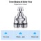 سر شیر مدل Silver360 بسته 2 عددی