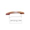 دستگیره کابینت مدل CHUB96 بسته 5 عددی