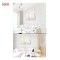 دیوارپوش فومی طرح آجر سفید کد FB اندازه 71x77