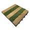 کفپوش مدل تایل ترمو چمن 5 ردیفه سایز 30x30 سانتی متر بسته 6 عددی