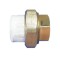 مهره ماسوره یک سر فلزی مدل PP-R-S-25-F