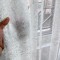 پرده مدل ساده تور پتینه سایز 150x280 سانتی متر