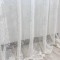 پرده مدل ساده تور پتینه سایز 150x280 سانتی متر