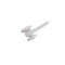هوکس و گیره چوب پرده مدل GIRHOOK50 بسته 100 عددی