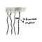 پرده ریشه ای مدل پفکی کد TW-PS5 سایز 80x300 سانتی متر