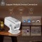 مینی ویدئو پروژکتور آیریور مدل HCS350 PRO به همراه دسته بازی و پرده نمایش 100 اینچی
