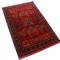 فرش ماشینی بزرگمهر طرح بلوچی کد87020 زمینه لاکی