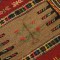 گلیم دستبافت نیم متری مدل سفره کردی کد 40108130