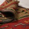 گلیم دستبافت نیم متری مدل سفره کردی کد 40108130