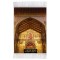 فرش ماشینی دیوارکوب اطلس آبی مدل حرم امیر المومنین کد T4087