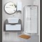 ست کابینت و روشویی آزالیا مدل میلانا60B به همراه آینه و باکس