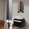 ست کابینت روشویی آزالیا مدل ellipse12 به همراه آینه و شلف