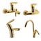 ست شیرآلات درخشان مدل Top Gold-2