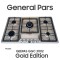 اجاق گاز صفحه ای جنرال پارس مدل GEEPAS GGC31012