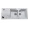 سینک ظرفشویی پارادایز مدل ITALY-408-WHITE-AKLIL توکار
